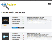 Tablet Screenshot of gblreview.com